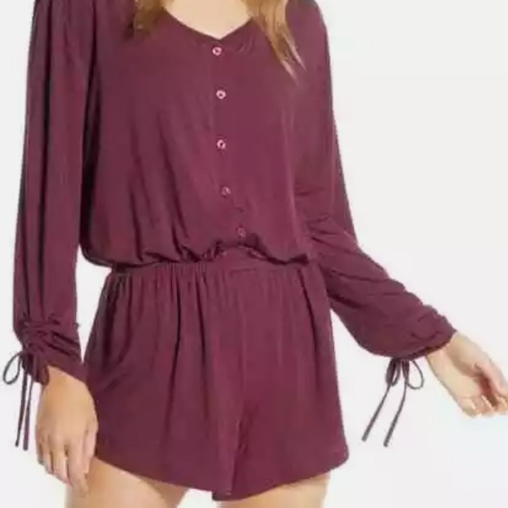 NORDSTROM Lingerie Moonlight Lounge Romper